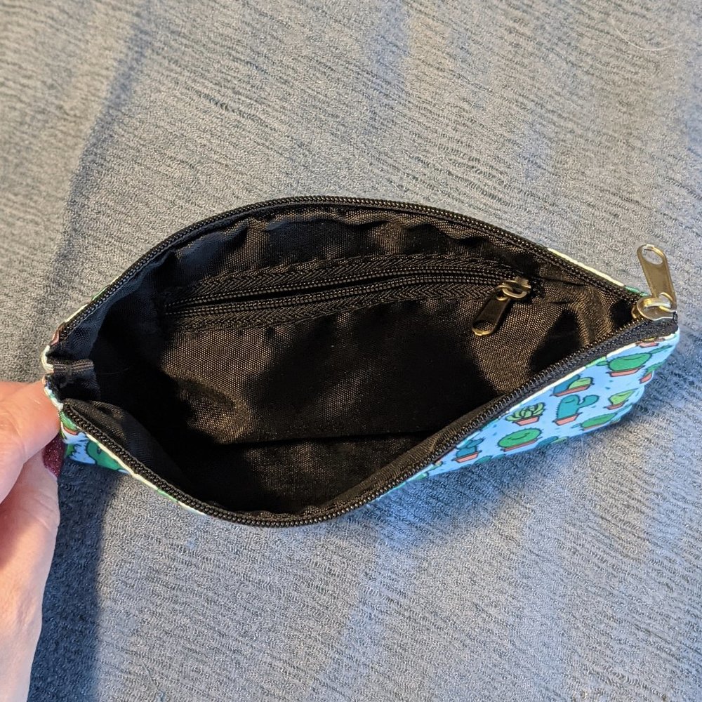 2-Pack Zippered Cosmetics Bags - Picture 3 of 5